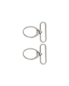 lalana Anhänger mit Karabiner 50 x 45 mm, 2 Stück