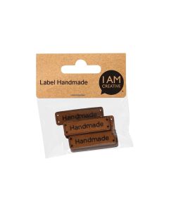 lalana Anhänger Label Handmade 4.3 x 1.3 cm, 10 Stück