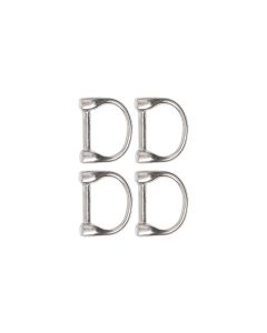 lalana Anhänger D-ring 24 x 19 mm, 4 Stück
