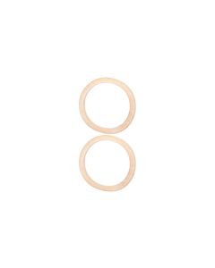 lalana Holzring Hölzerner Ring 10.5 cm, 2 Stück