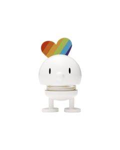 Hoptimist Aufsteller Regenbogen S 8.7 cm, Weiss