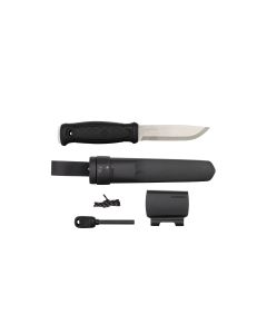 morakniv Survival Knife Garberg mit Survival Kit, (S), Schwarz