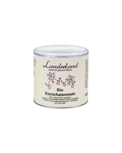 Lunderland Hunde-Nahrungsergänzung Bio-Eierschalenmehl, 400 g