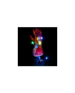 Light My Bricks LED-Licht-Set für LEGO® Iron Mans Nano Handschuh 76223
