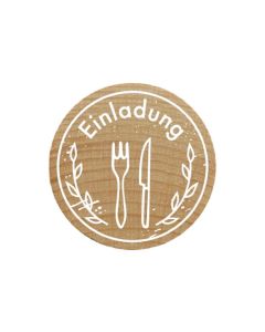 Woodies Stempel Einladung 1 Stück