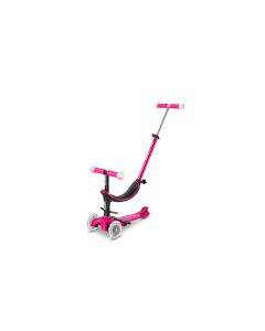 Micro Mobility Kickboard Mini2Grow Deluxe Magic LED, Pink