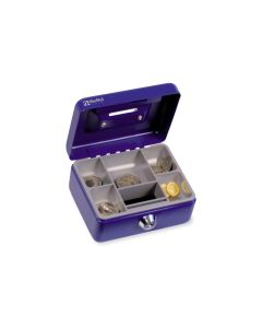 Robert Rieffel Geldkassette Kika 12.5 x 9.5 x 6 cm, Blau