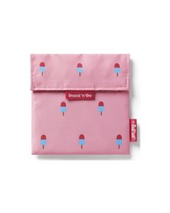 Roll'eat Lunchbeutel SnacknGo Icons Ice-cream Rosa