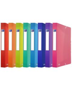 Oxford Gummibandmappe A4, assortiert