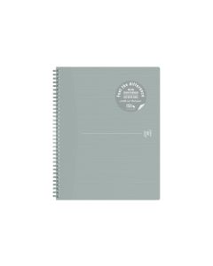 Oxford Notizbuch A4+, kariert, Hellgrau