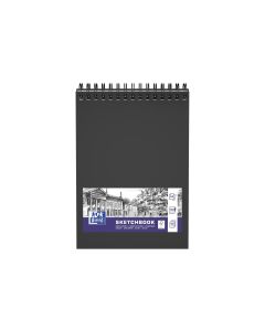 Oxford Malbuch Skizzenbuch A4, Schwarz