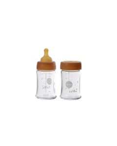 HEVEA Glasflasche 2 x 150 ml