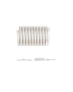Paulmann LED-Stripe MaxLED 500 Basis Set COB, 2700 K, 3 m, Silber