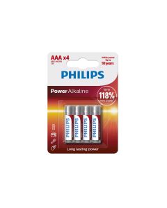 Philips Batterie Power Alkaline AAA 4 Stück