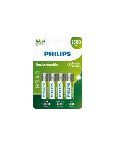 Philips Akku Akku Rechargeable AA 4 Stück