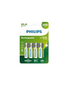 Philips Akku Akku Rechargeable AA 4 Stück