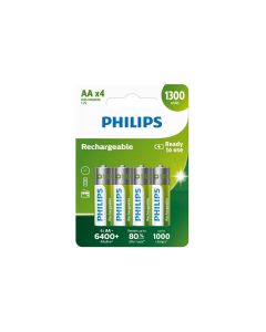 Philips Akku Akku Rechargeable AA 4 Stück