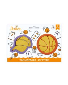 Decora Guetzli-Ausstecher-Set 2 Stück, Basketball