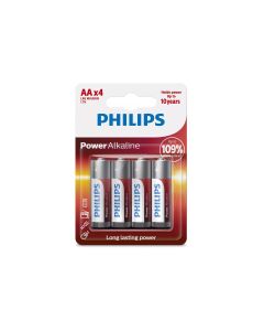 Philips Batterie Power Alkaline AA 4 Stück