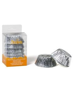 Decora Muffin Backform 75 Stück, Silber