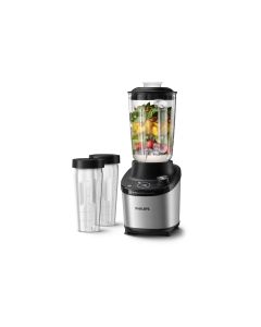 Philips Standmixer HR3760/12 7000 Series Edelstahl/Schwarz