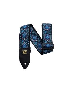 Ernie Ball Gitarrengurt Jacquard Indigo Orchid