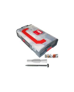 Tox-Dübel Dübel Sortiment L-Boxx Mini Electro Trika+S, 232 Stück