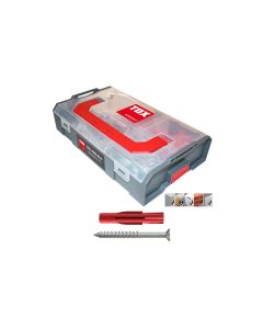 Tox-Dübel Dübel Sortiment L-Boxx Mini Allround Tri+S, 280 Stück