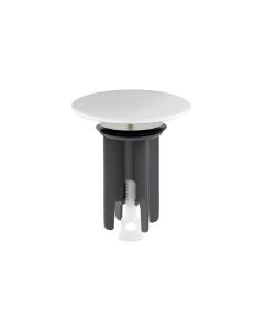Mateu Waschbeckenstöpsel Snap Ø 63 mm, Weiss