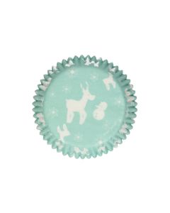 Funcakes Muffin-Backform Winter Wonderland 48 Stück