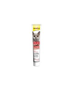 Gimpet Katzen-Nahrungsergänzung Duo Paste Anti-Hairball Malz, 50 g