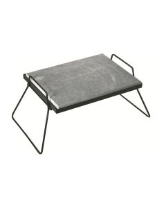 Nouvel Grillstein mit Tragegestell, 60 x 33 x 8 cm