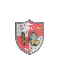 Decora Guetzli-Ausstecher-Set 2 Stück, Ritter