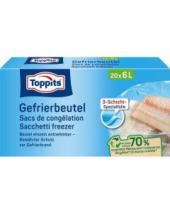Toppits Gefrierbeutel 20 Stück