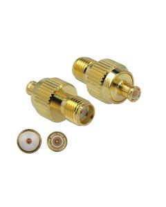 Delock Antennenadapter 3 GHz, SMA Buchse (f) - MCX Stecker (m)