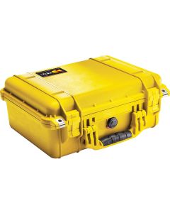 Peli Schutzkoffer 1450 ohne Schaumstoffeinlage, Gelb