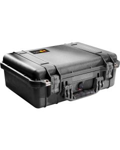 Peli Schutzkoffer 1500 mit Schaumstoffeinlage, Schwarz
