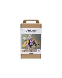 Creativ Company Bastelset Krepppapier Oster-, Frühlingsstrauss