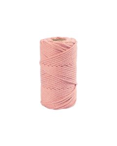 Creativ Company Baumwollgarn Macramé Kordel Rosa