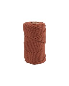 Creativ Company Baumwollgarn Macramé Kordel Orange