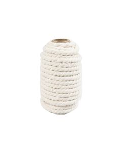 Creativ Company Baumwollgarn Macramé Schnur Naturweiss
