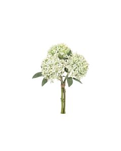 Botanic-Haus Kunstblume Schneeballbund 3er Set, 30 cm, Weiss