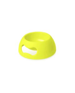 United Pets Kunststoffnapf Pappy Bowl Fluo M, 1.1 l, Gelb