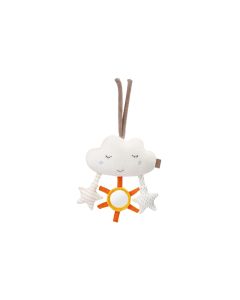 fehn Spielzeug Mini-Mobile Wolke Weiss