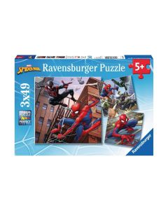 Ravensburger Puzzle Spider-Man beschützt die Stadt