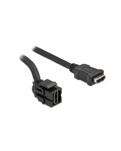 Delock Keystone-Modul HDMI Buchse – HDMI Buchse Schwarz