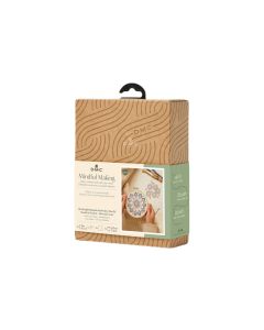 DMC Stickset Mindful Making Duo Blumen-Mandala, Ø 13.5 cm