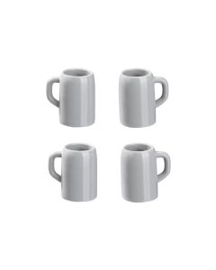 HobbyFun Mini-Utensilien Masskrug 12 x 17 mm, Grau