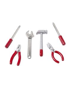 HobbyFun Mini-Utensilien Werkzeug Set 6 Stück, sortiert