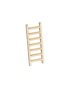 HobbyFun Mini-Utensilien Leiter 2 Stück, Natur